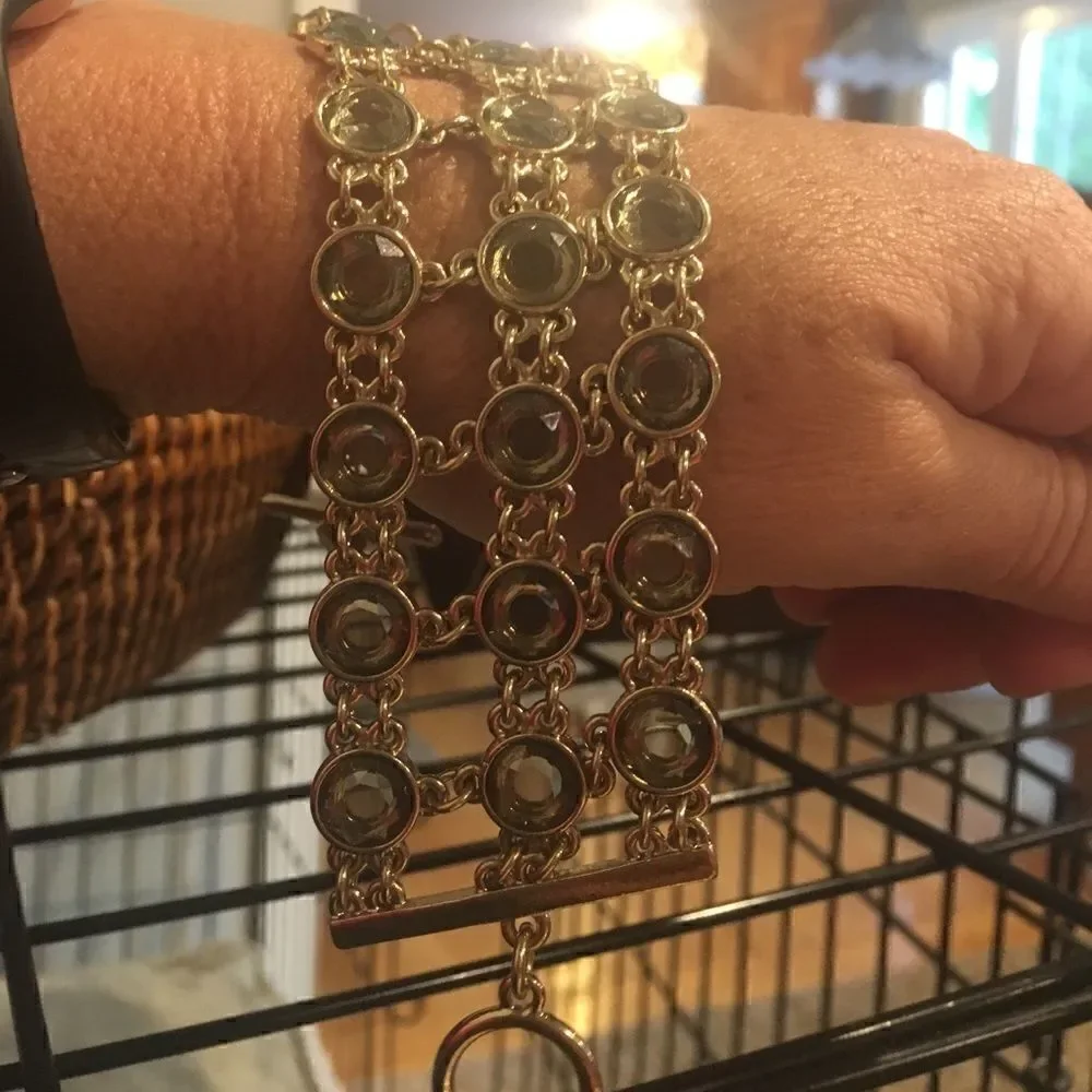 Banana Republic 3-Strand Gem Bracelet